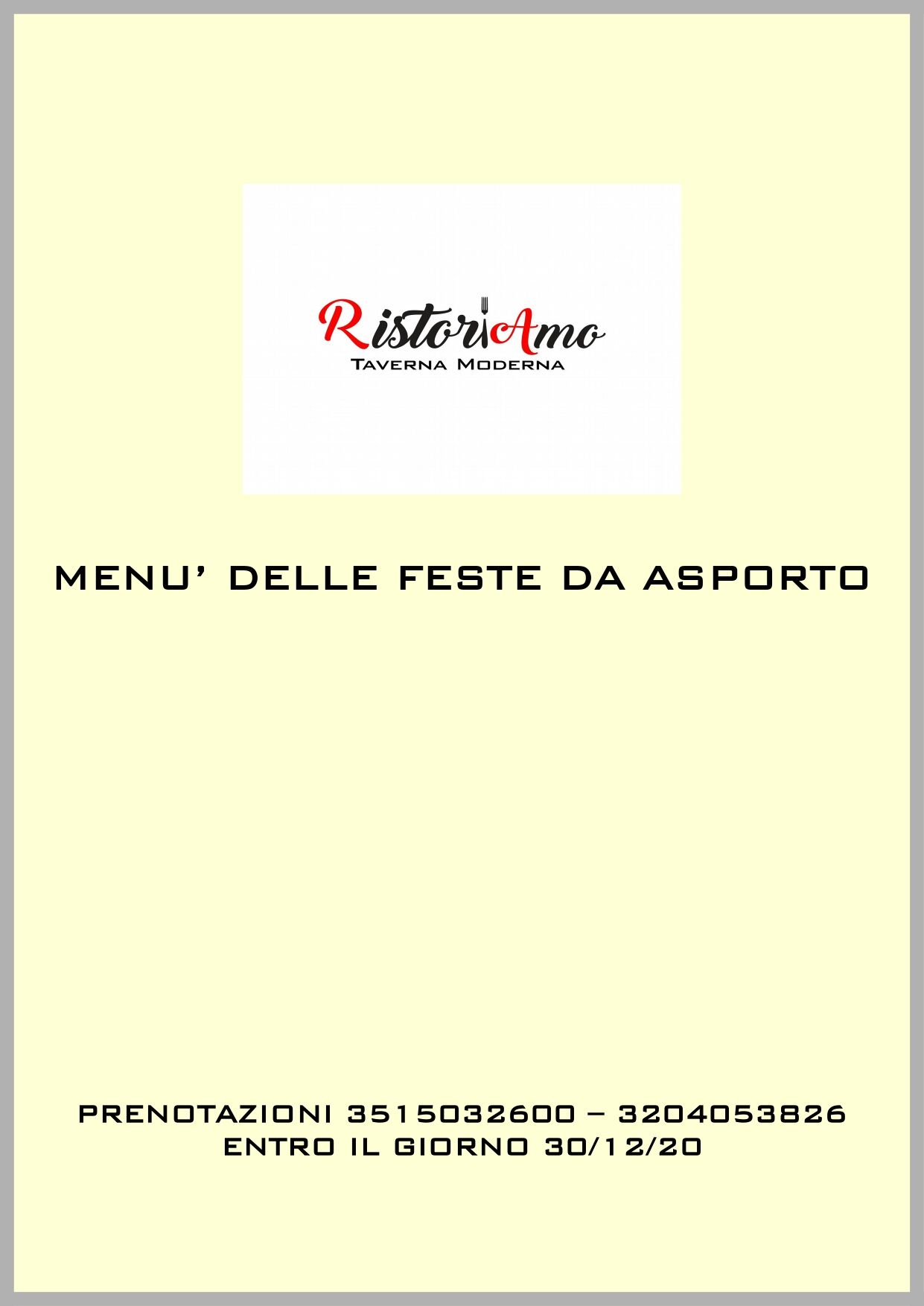 Pronti...chiama...porta via!