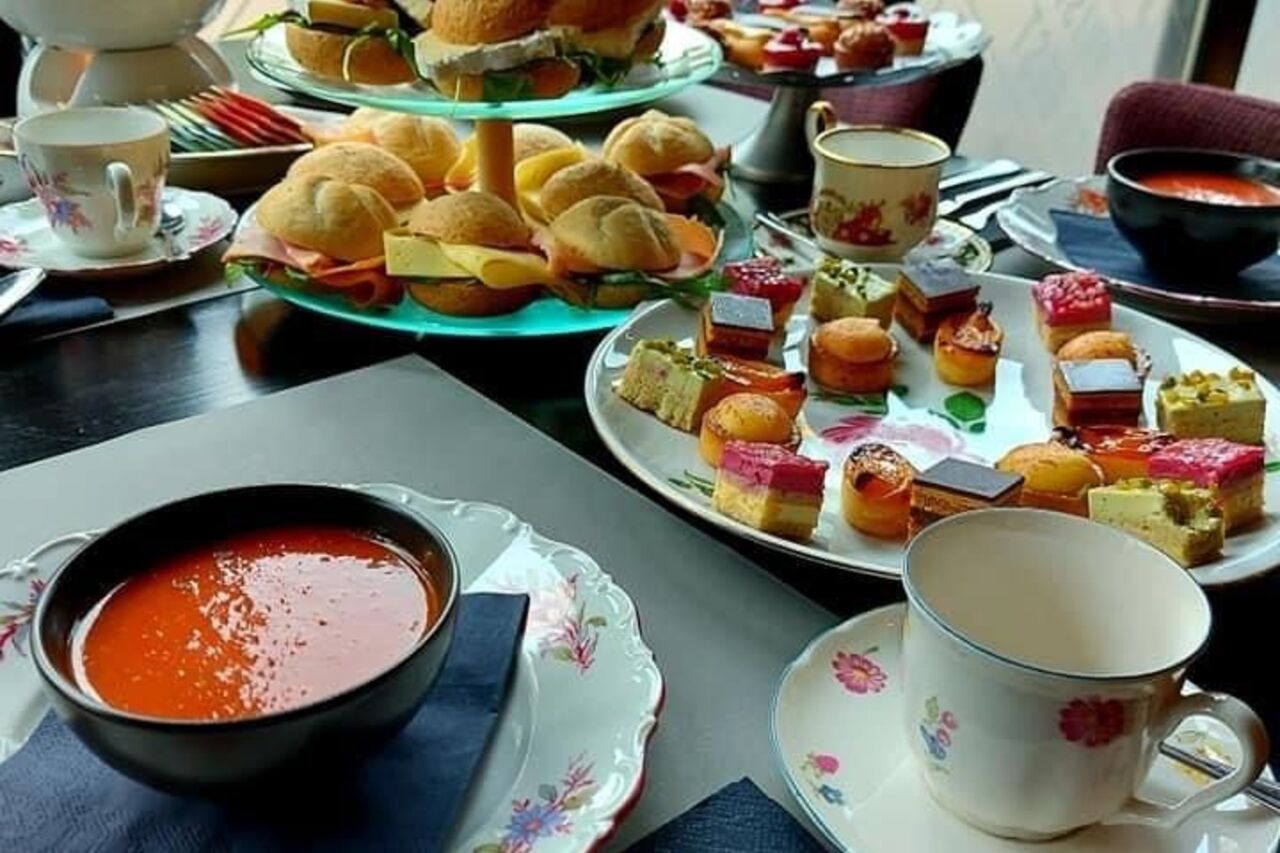 High tea