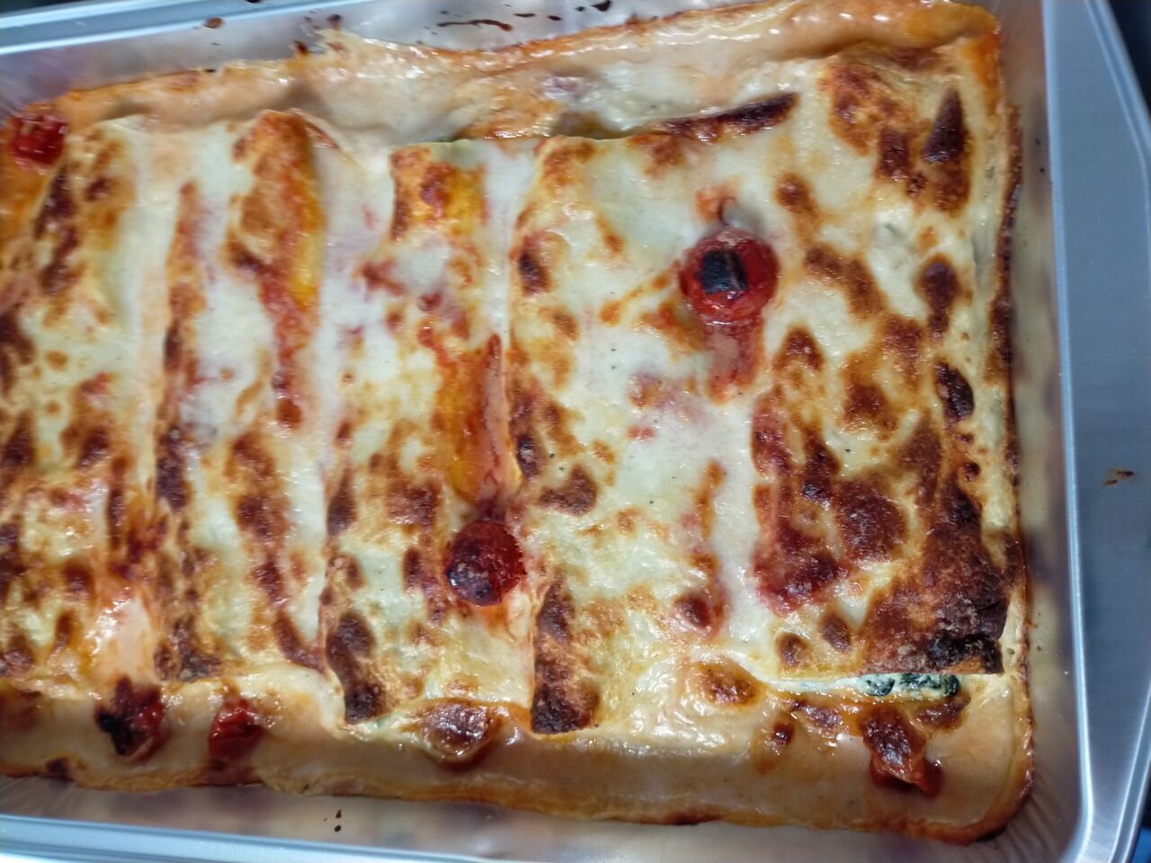 Cannelloni ricotta épinard encore fait maison

