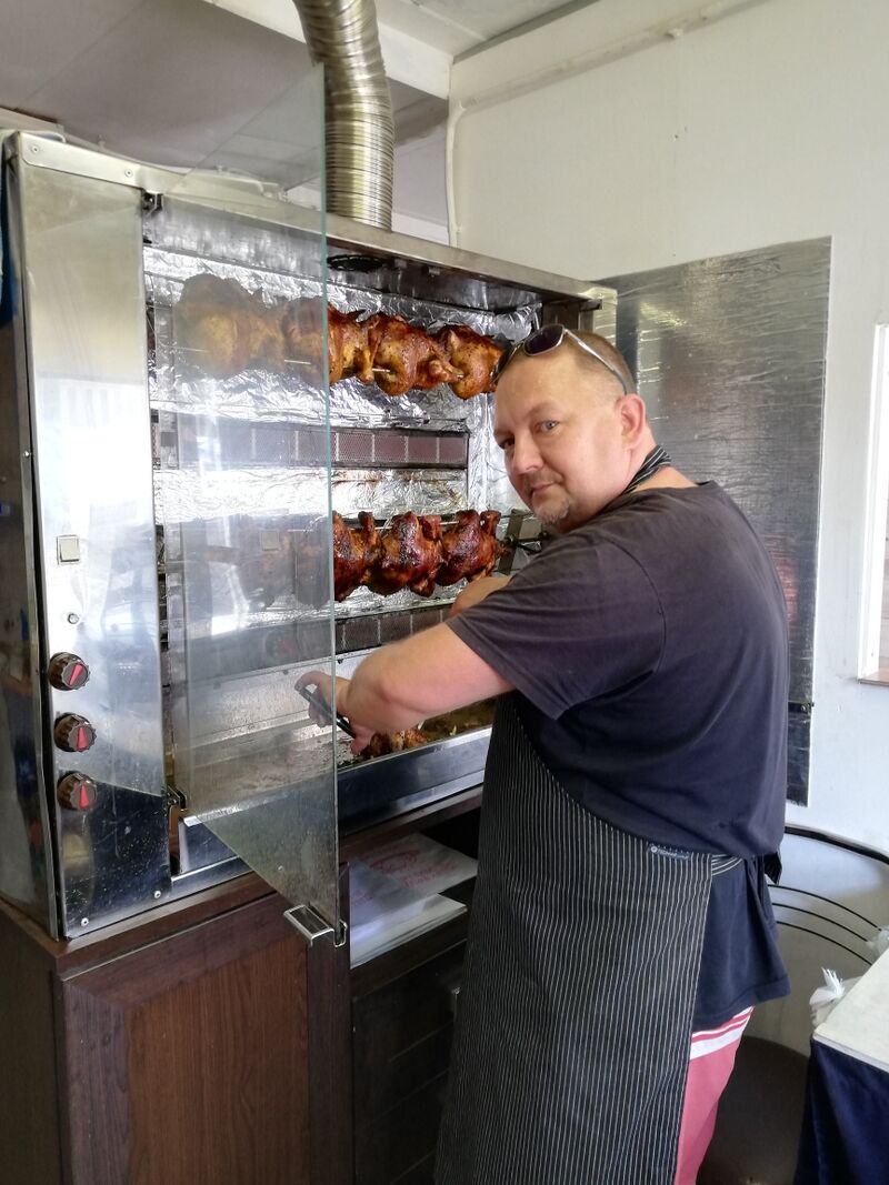 właściciel przy pracy :)