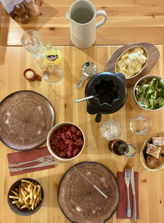 La fondue bourguignonne