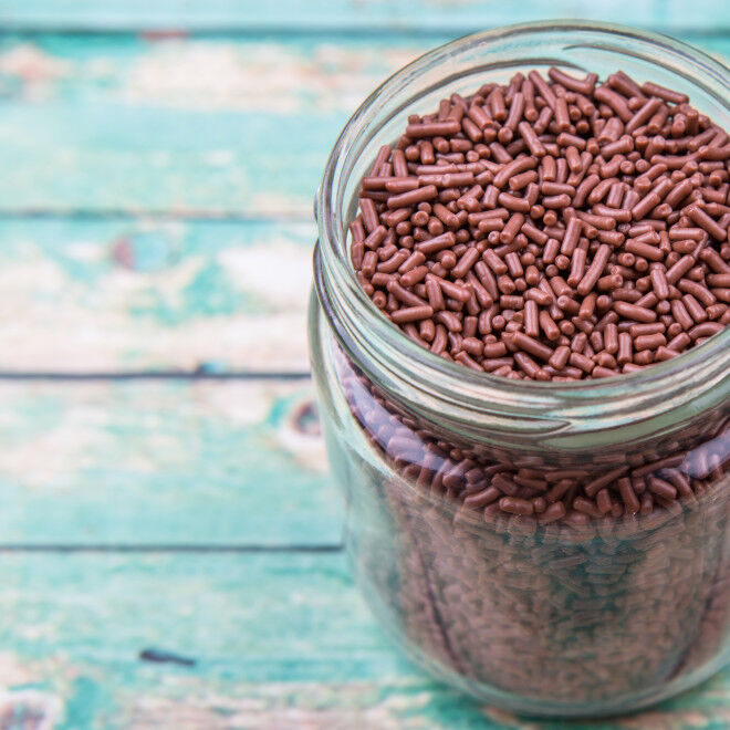 Vermicelles chocolats - 70gr - 2,00€