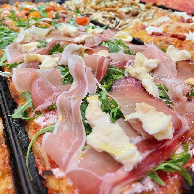 Speck, brie e rughetta