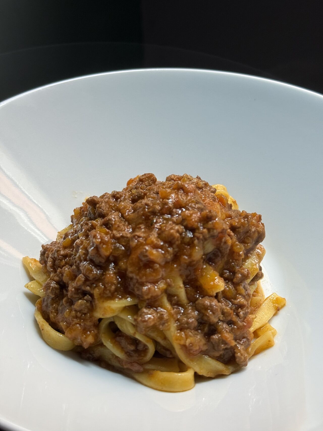 tagliatelle con ragù di filetto 