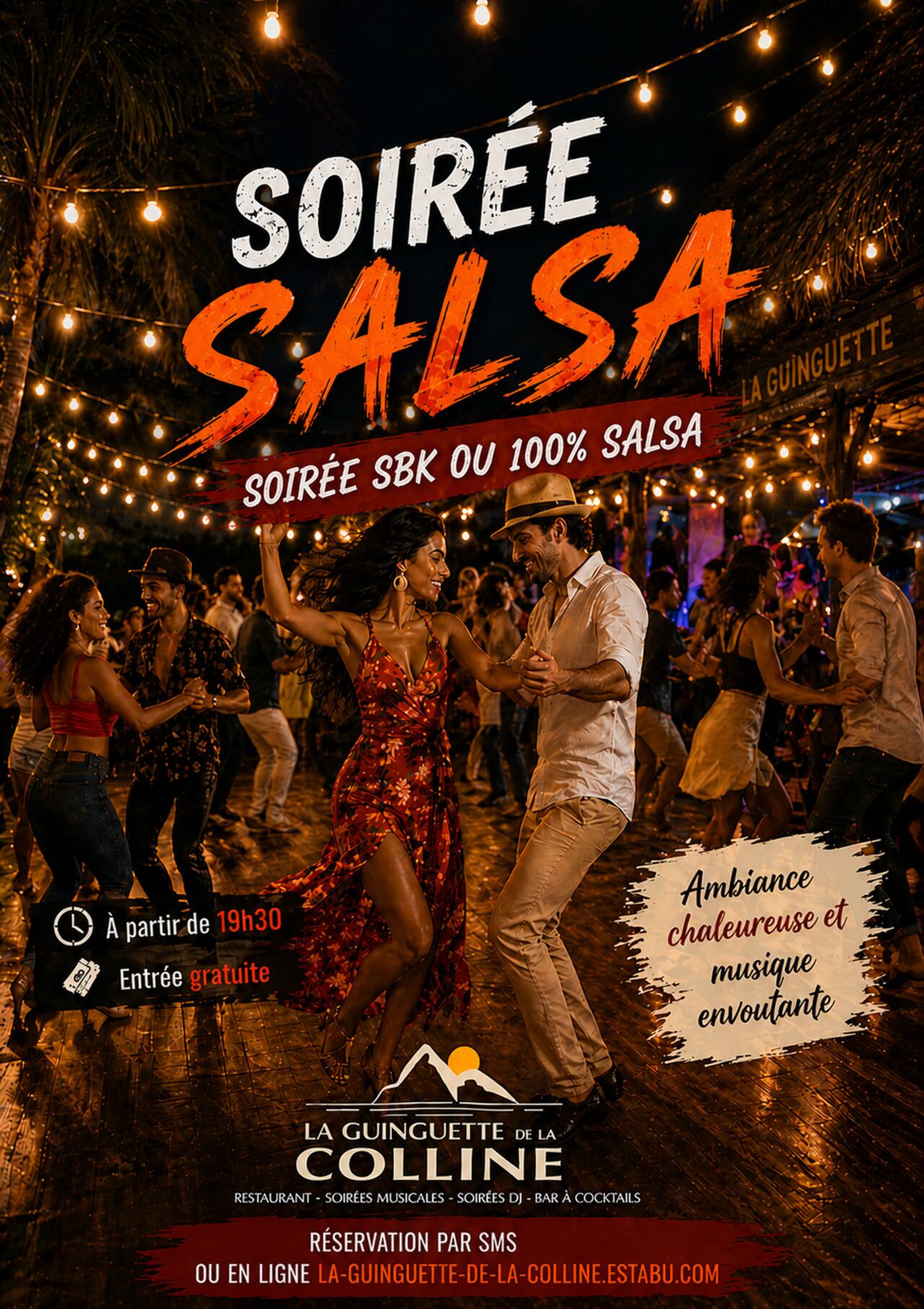 💃🔥 Soirée SBK ou 100% SALSA