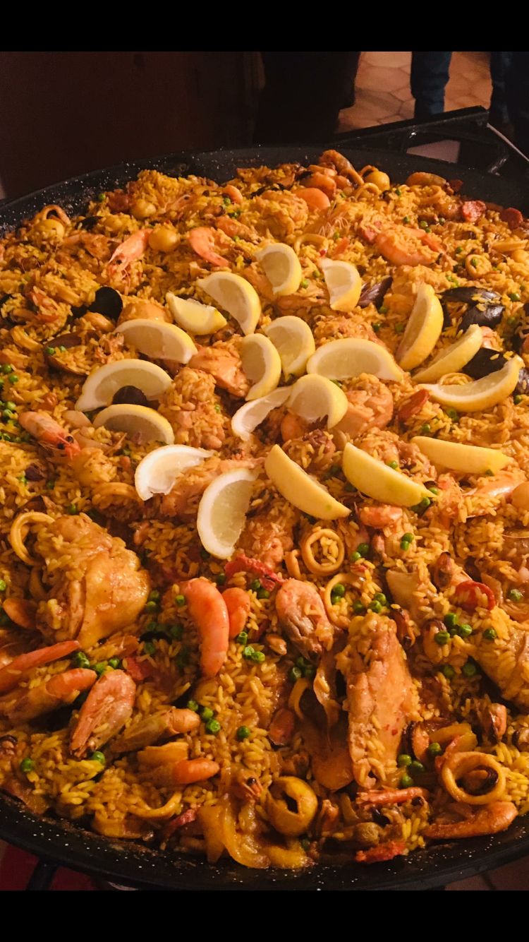 La paella pour 25 personnes