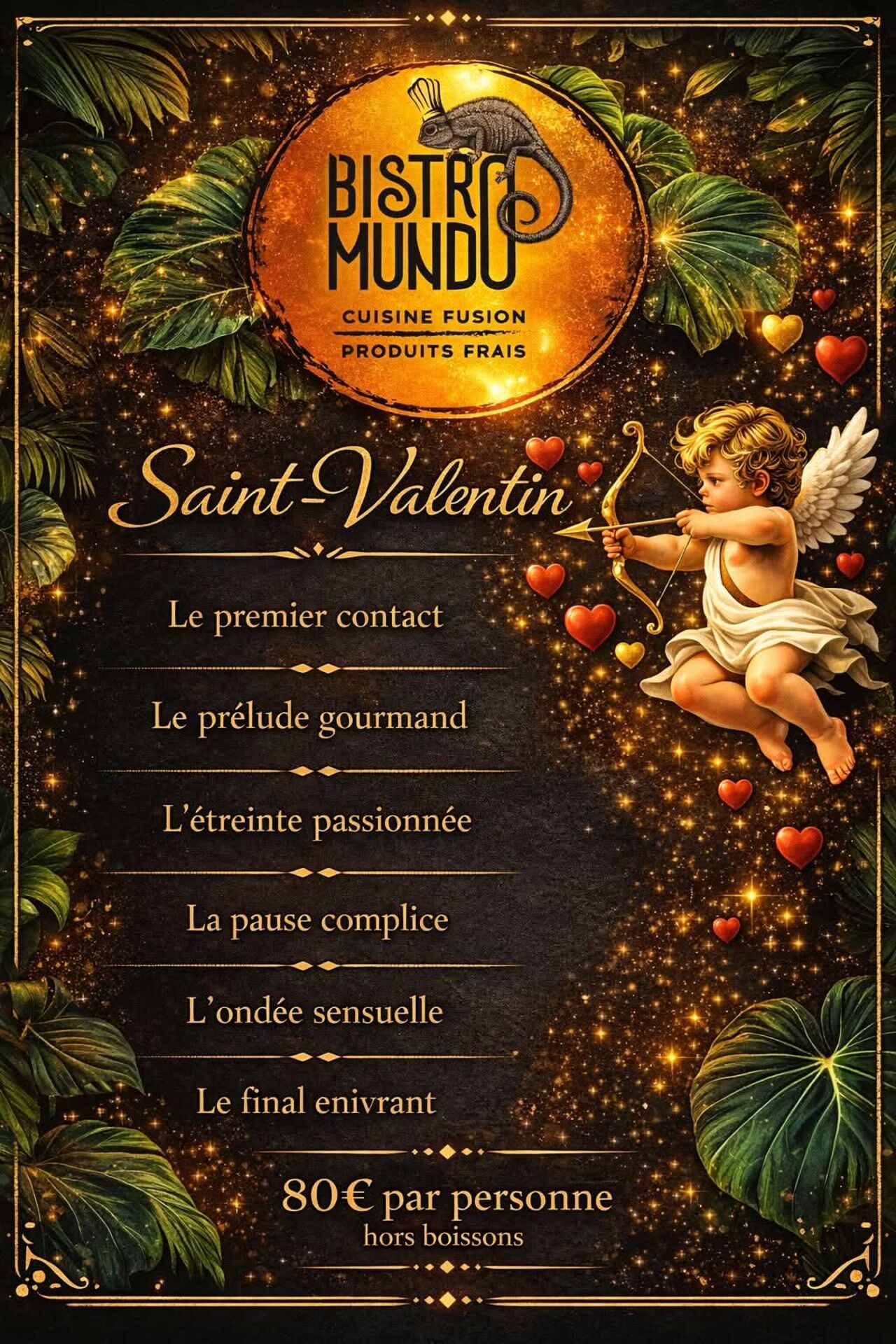 ✨ SAINT-VALENTIN AU BISTRO MUNDO ✨