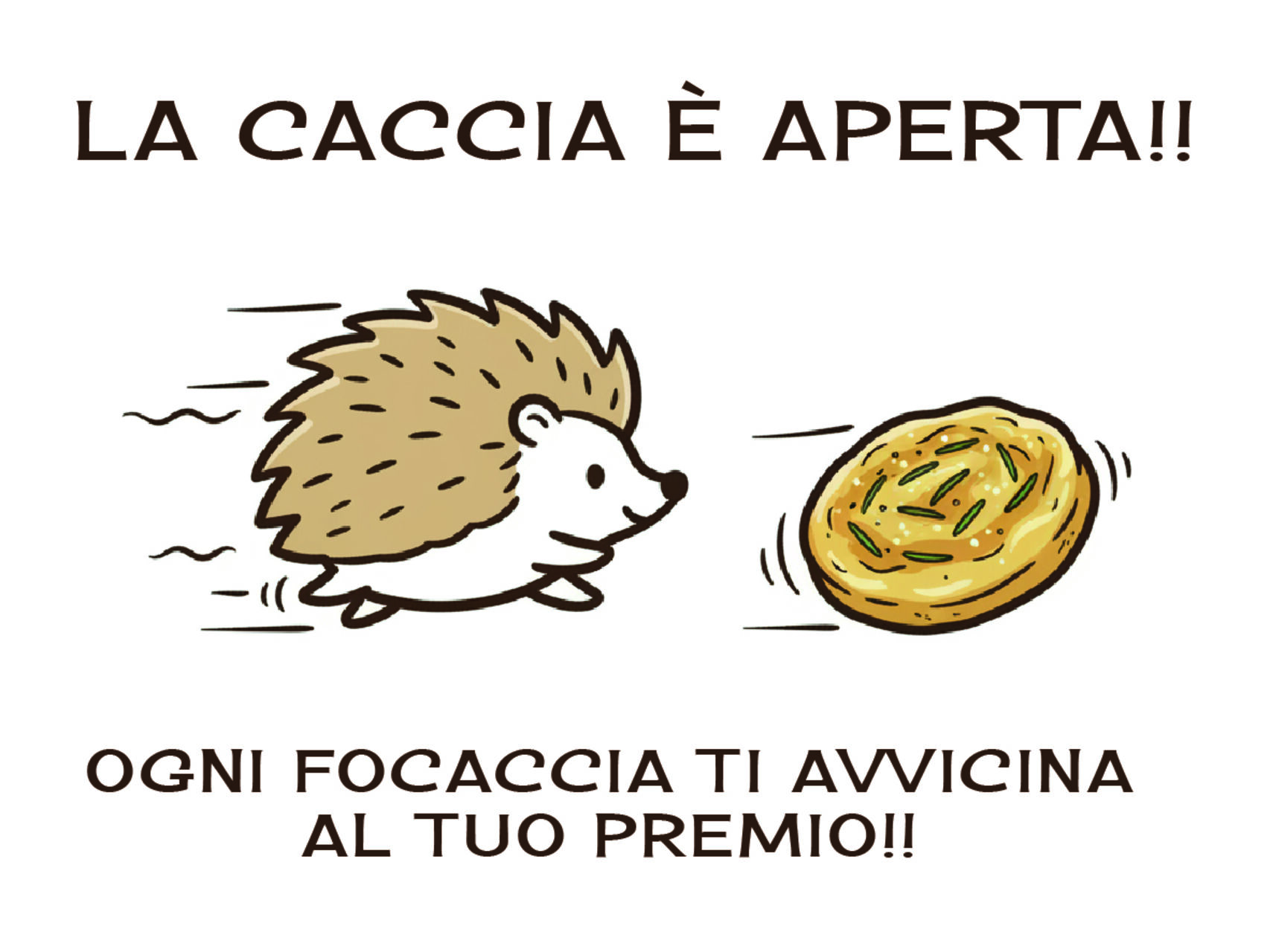 La caccia è aperta!!
