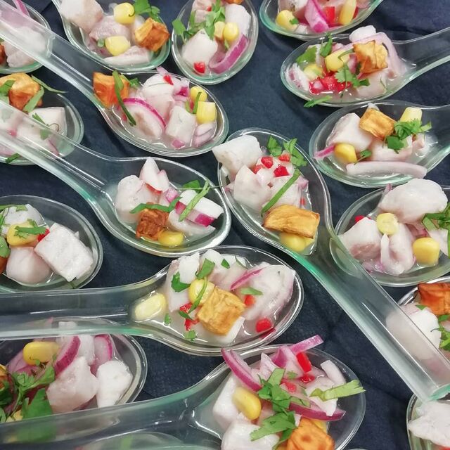 ceviche van zeebaars
