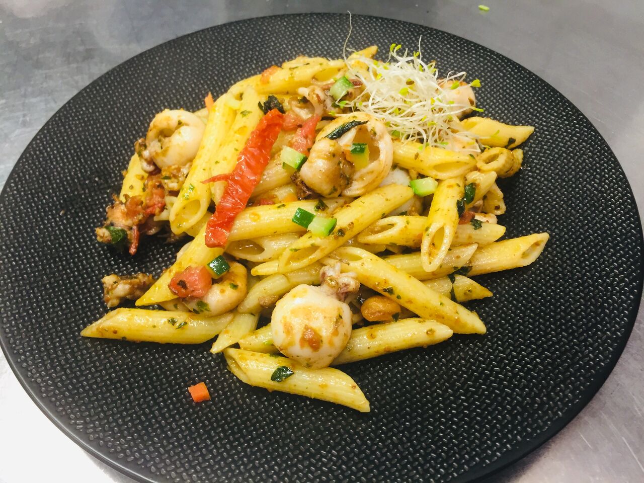 Les supions à la romaine ! un plat 