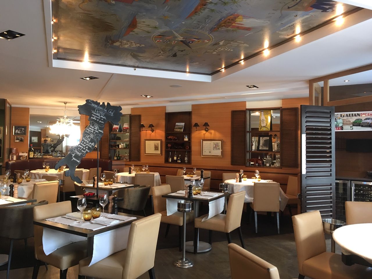 la salle du restaurant