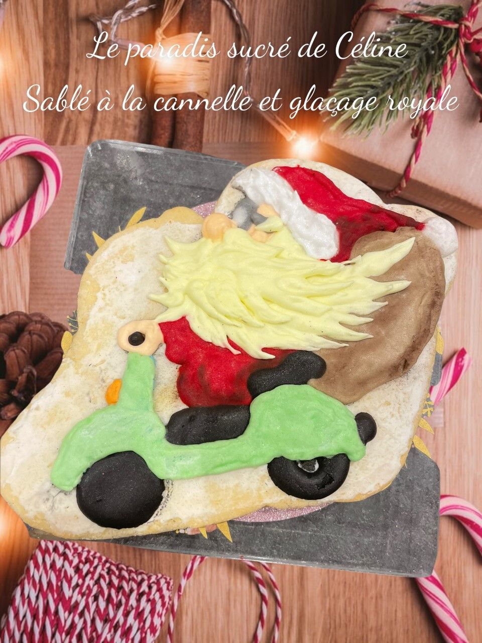 Sablé Père Noël 