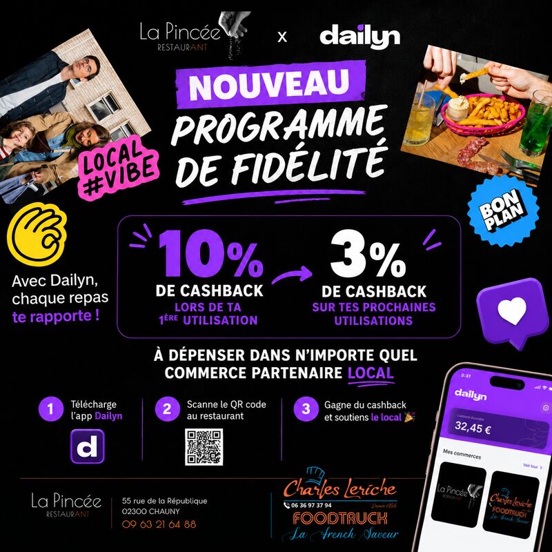 Carte de Fidélité Dailyn