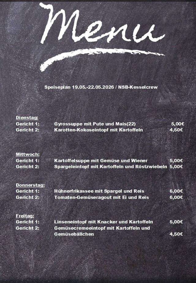 Speiseplan