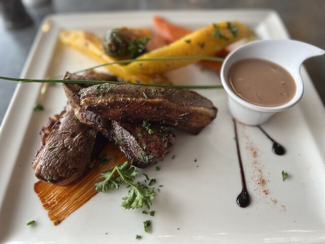 Magret de canard sauce Porto