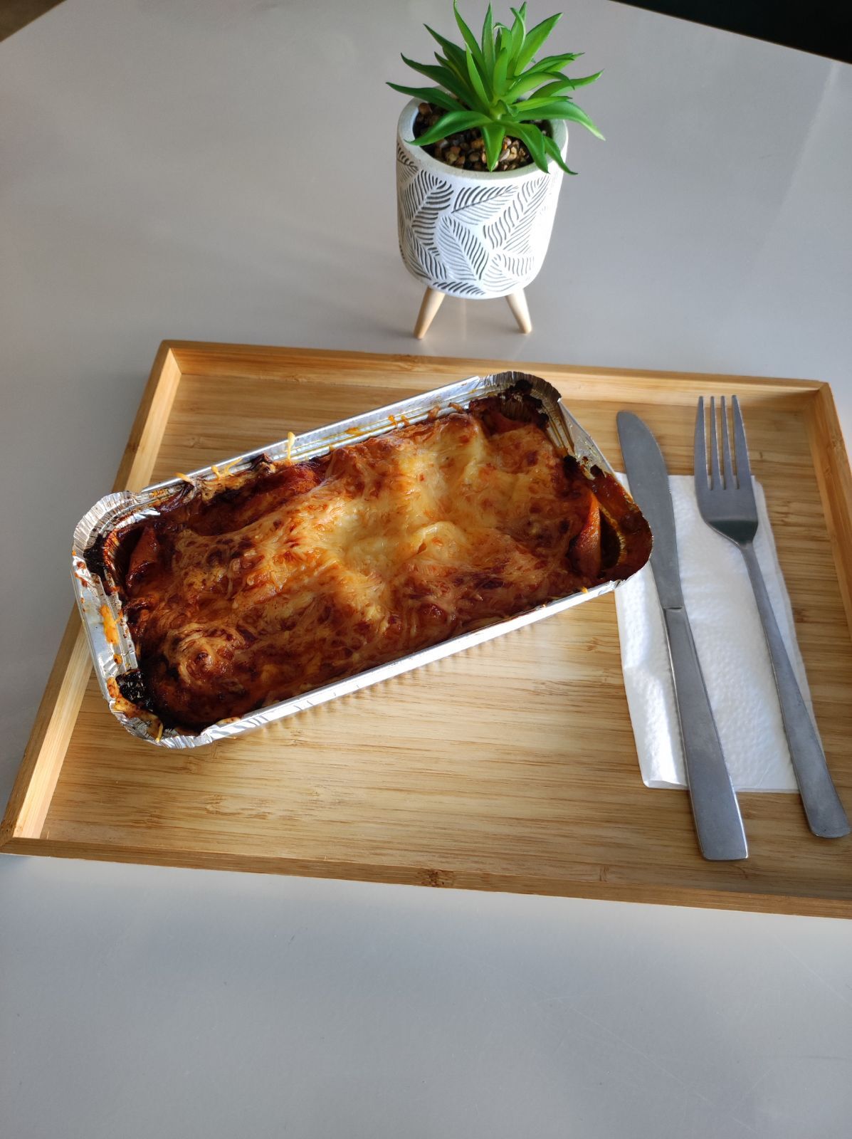Lasagne à la bolognaise 