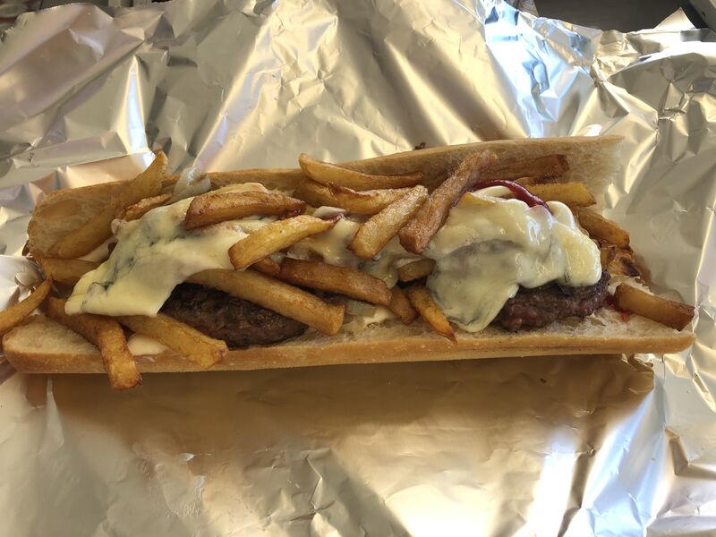 Américain avec supplément Morbier