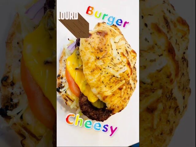 Burger cheesy
