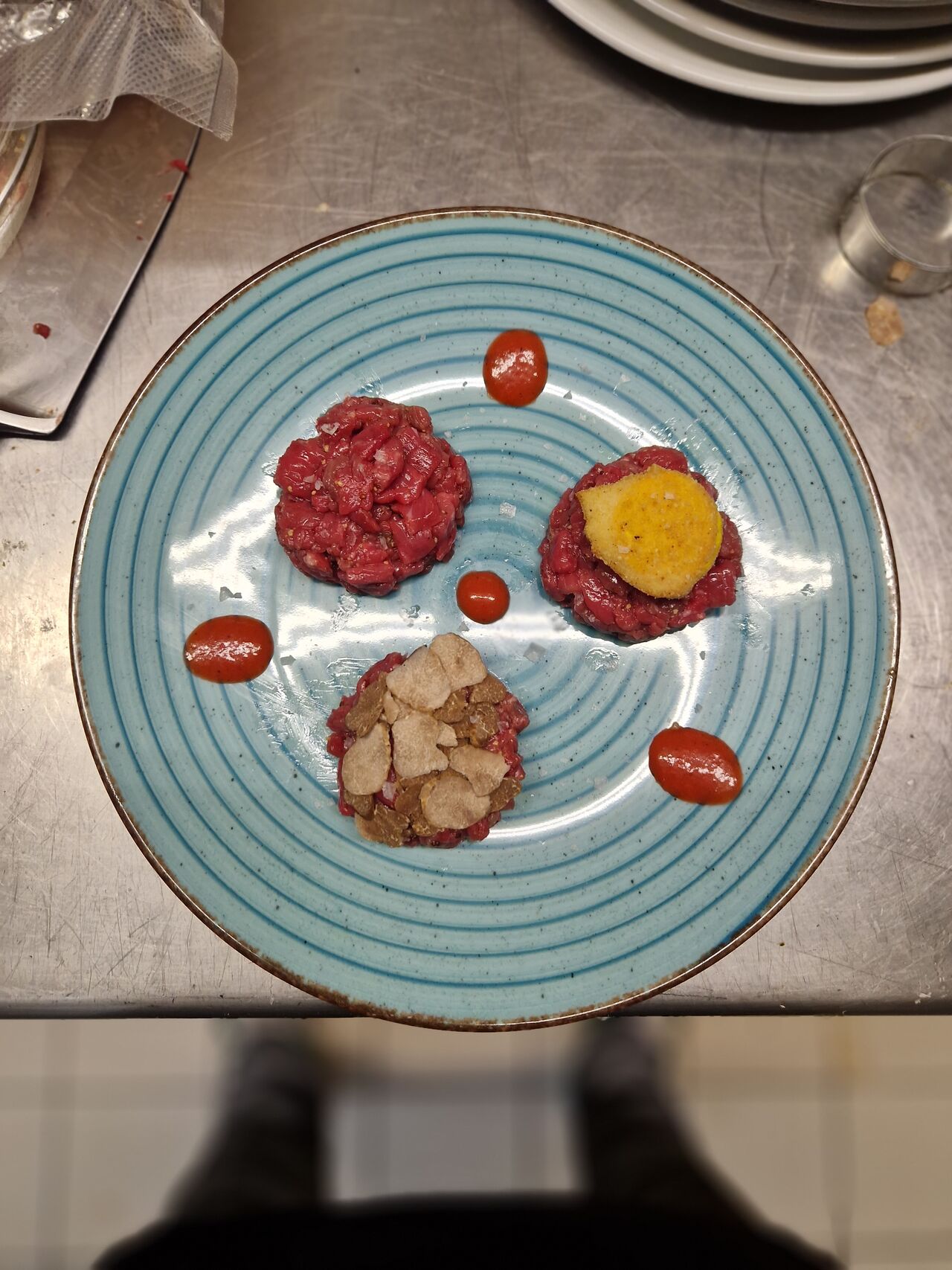 TRIS DI BATTUTE DI MANZO