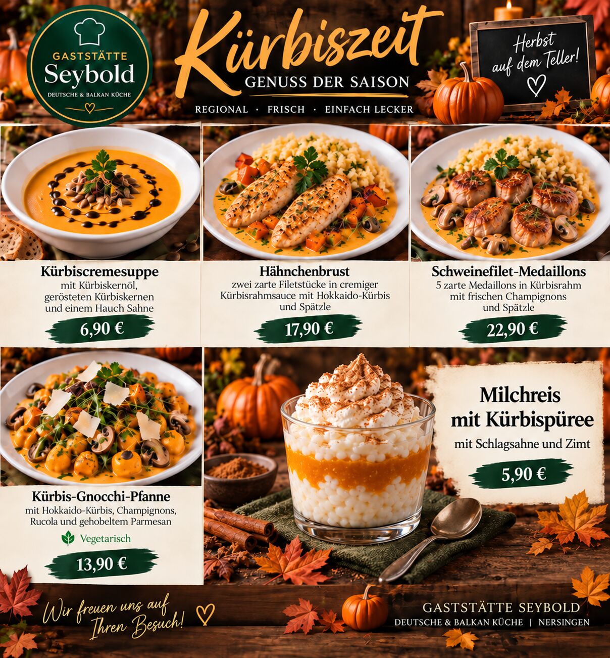 Kürbiszeit – Genuss der Saison