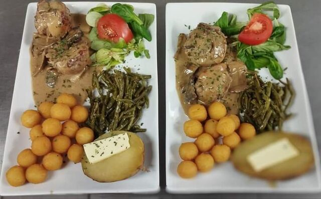 Paupiette de veau forestière