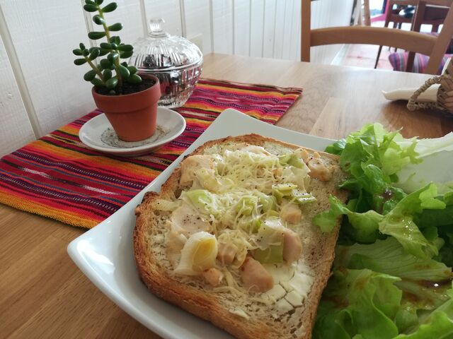Exemple d'assiette salée de notre formule Tart'ine