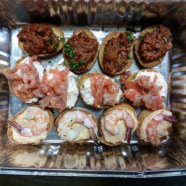 crostini misti di mare