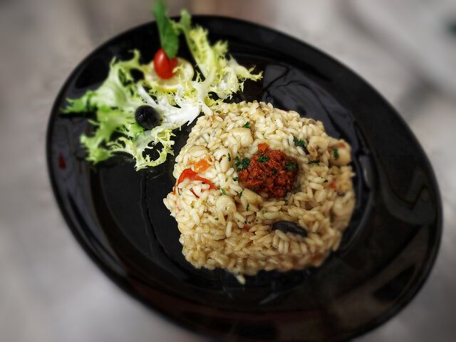 Rižoto sa suhim rajčicama i kaneštrele