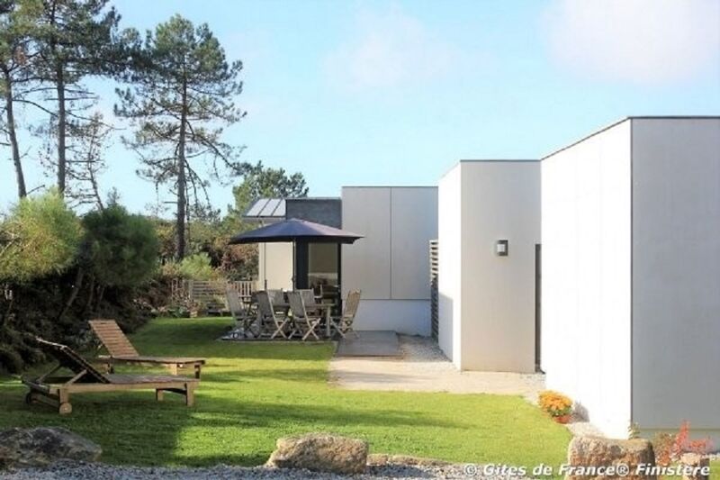 Espace jardin dédié aux visiteurs