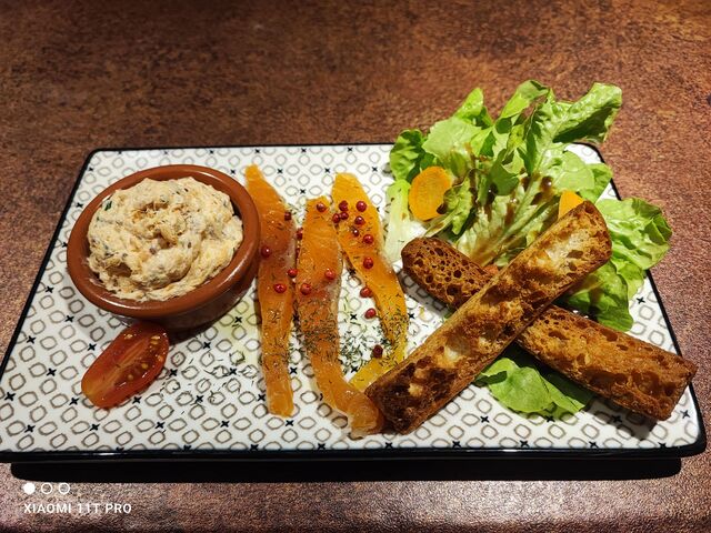 Duo de truite maison 