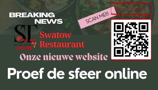 Ontdek onze nieuwe look! Scan me!