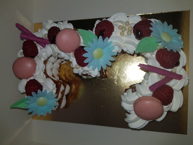 Les number cake ou letter cake sur commande 