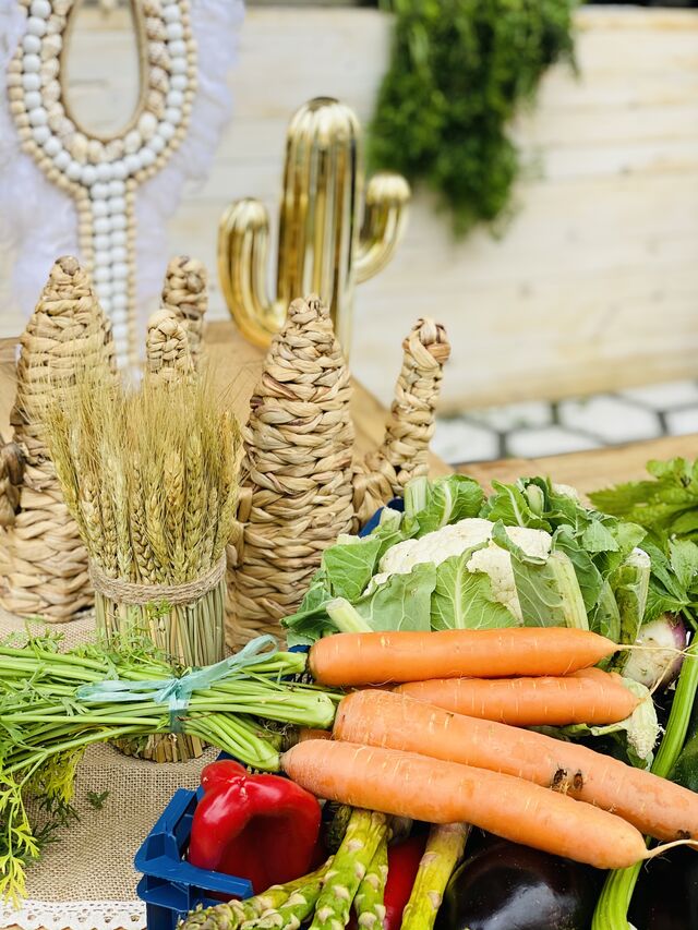 Notre panier de légumes 