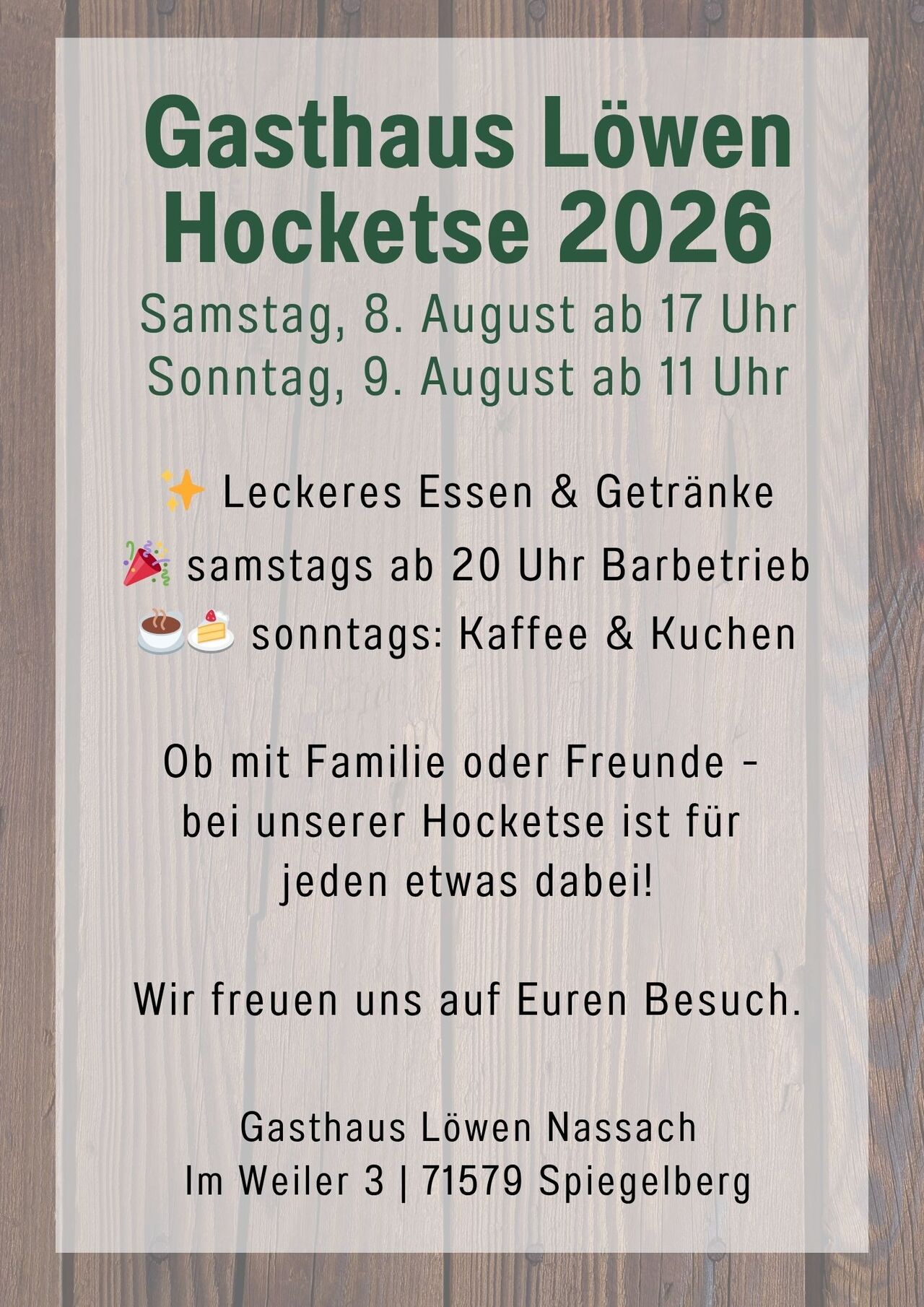 ✨️Save the Date✨️