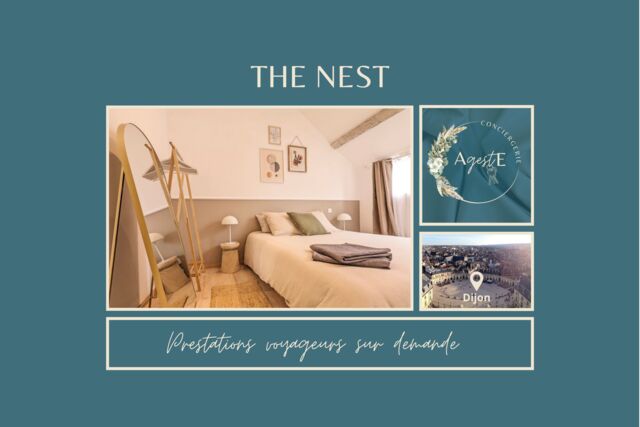 The Nest ! Un vrai cocon, à 2 pas de la gare, un confort extrême et une déco au top !