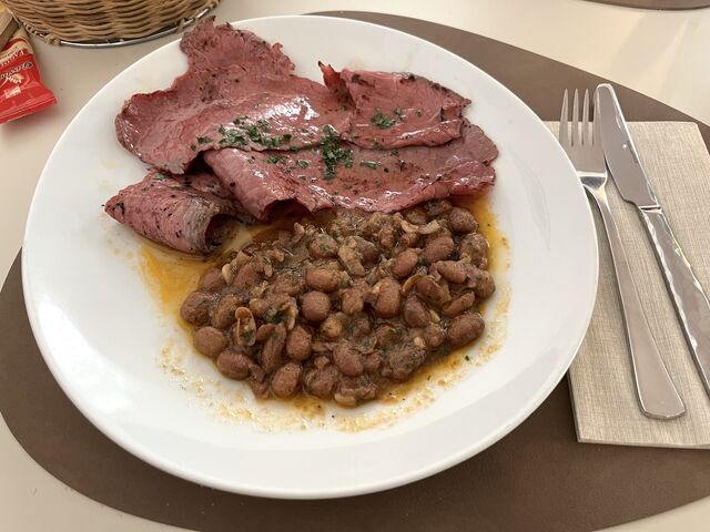 Carne Salada e fasoi