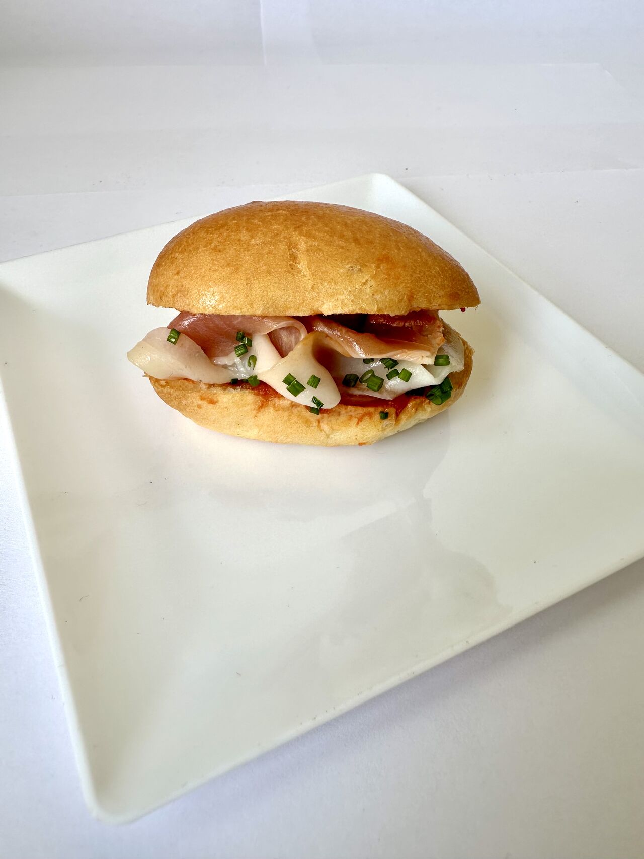 Navette concassée de tomates et jambon Serrano