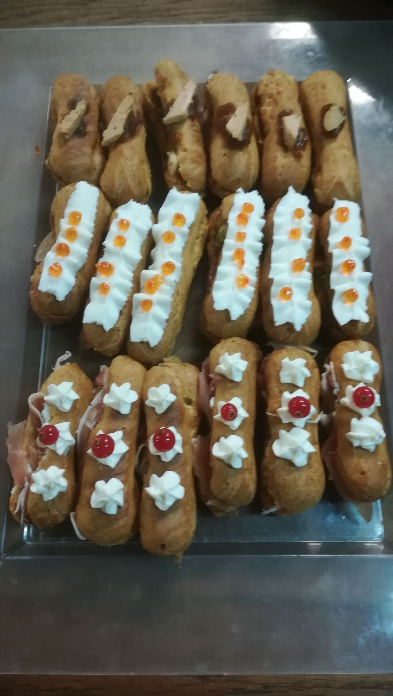 Mini éclairs apero 
