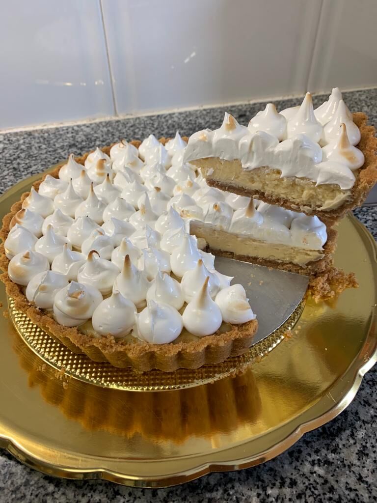 Torta de limao.