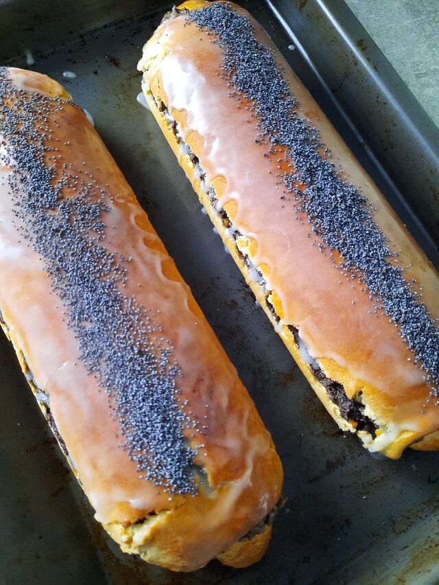 Gâteau roulé aux graines de pavot