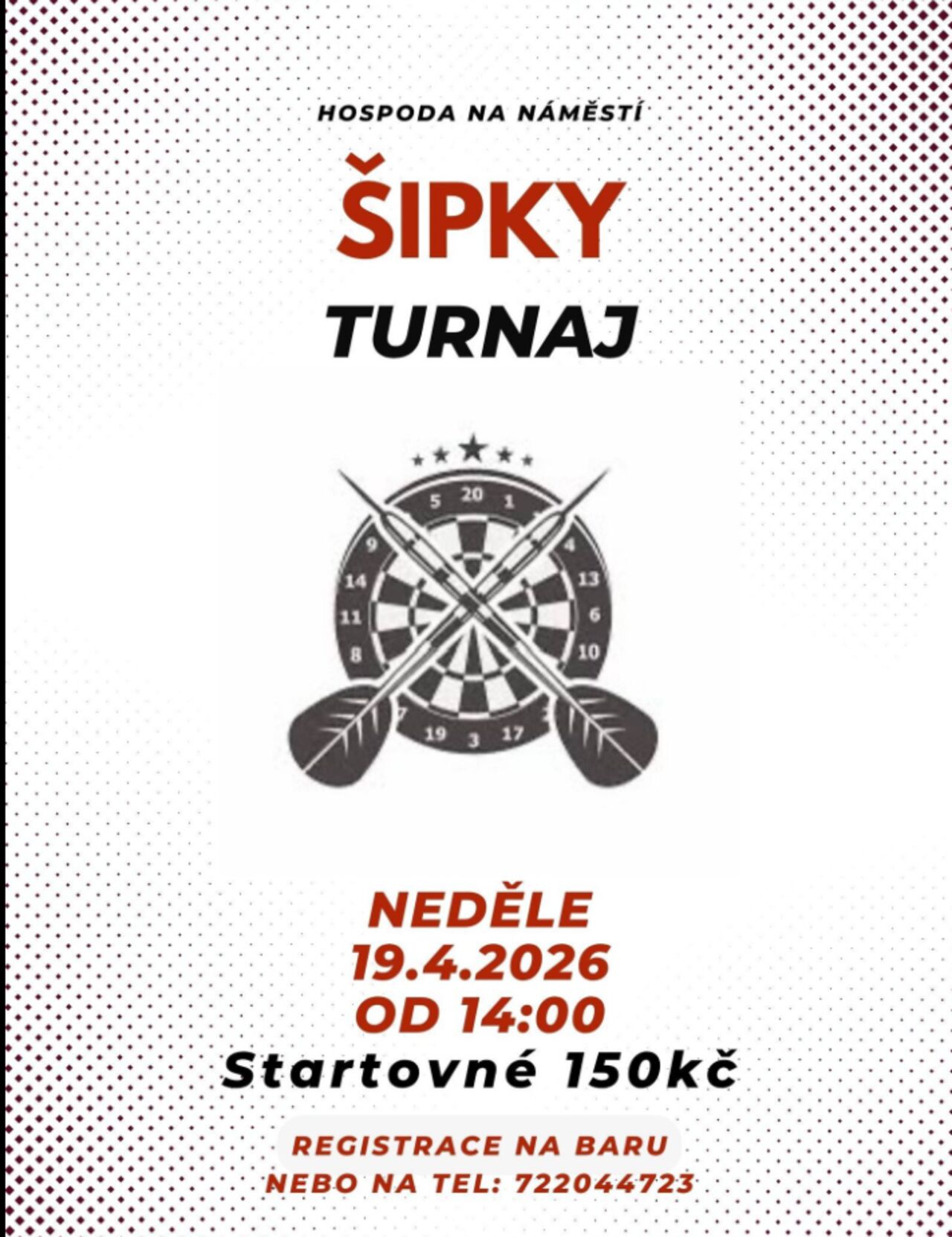 🎯 PRAVIDELNÉ TURNAJE V ŠIPKÁCH