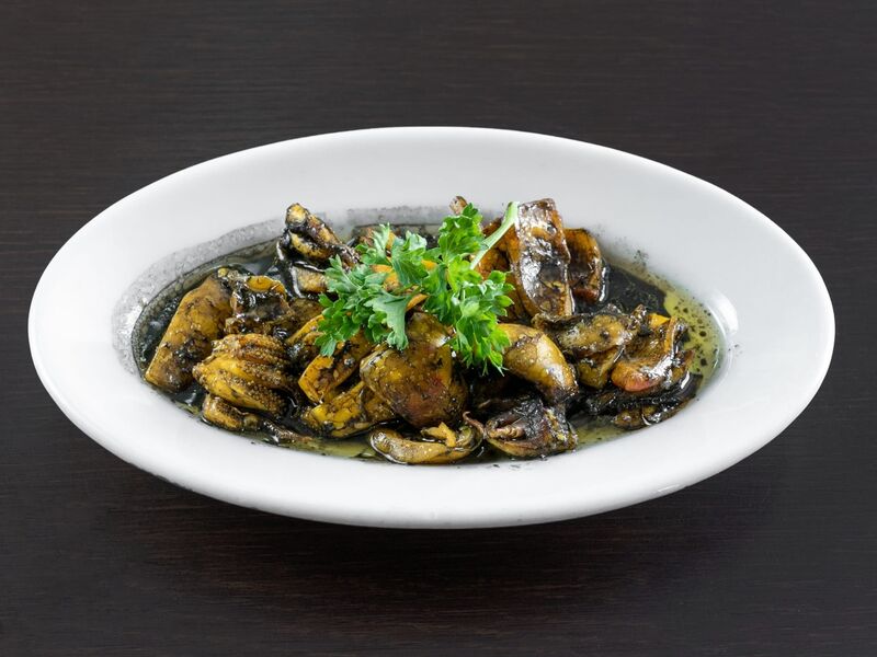 Frutti di mare al nero di seppia