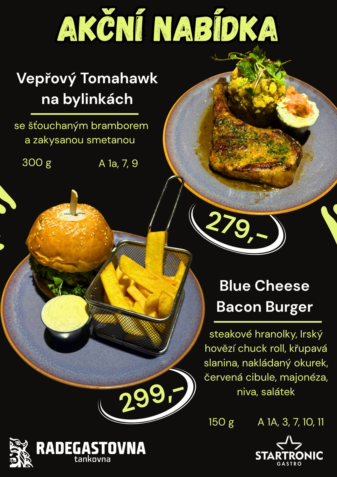 Akční nabídka v Radegastovně 🍴