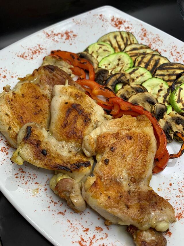 Legume La Gratar Cu Pulpe Dezosate