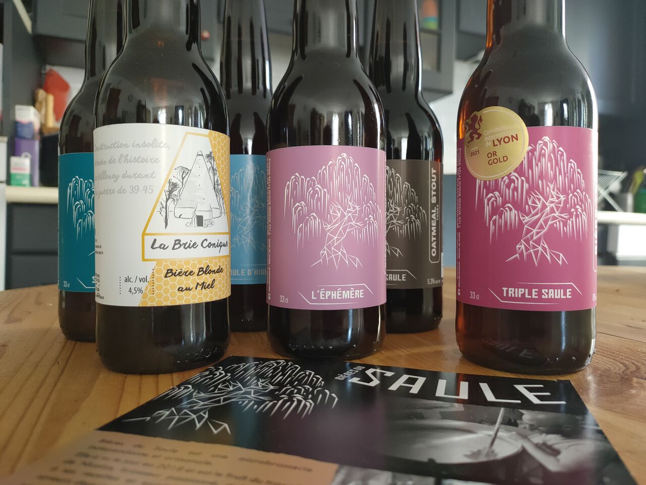 Bières artisanales locales : Bière du Saule 