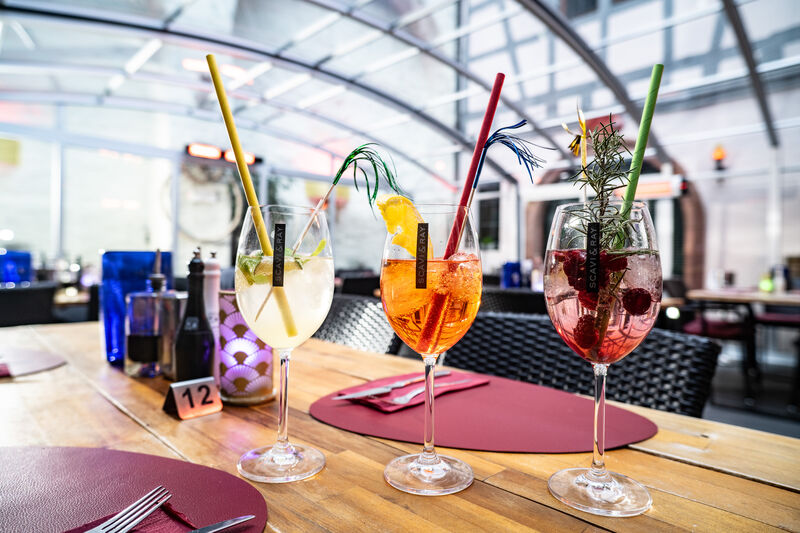 Getränke im Außenbereich