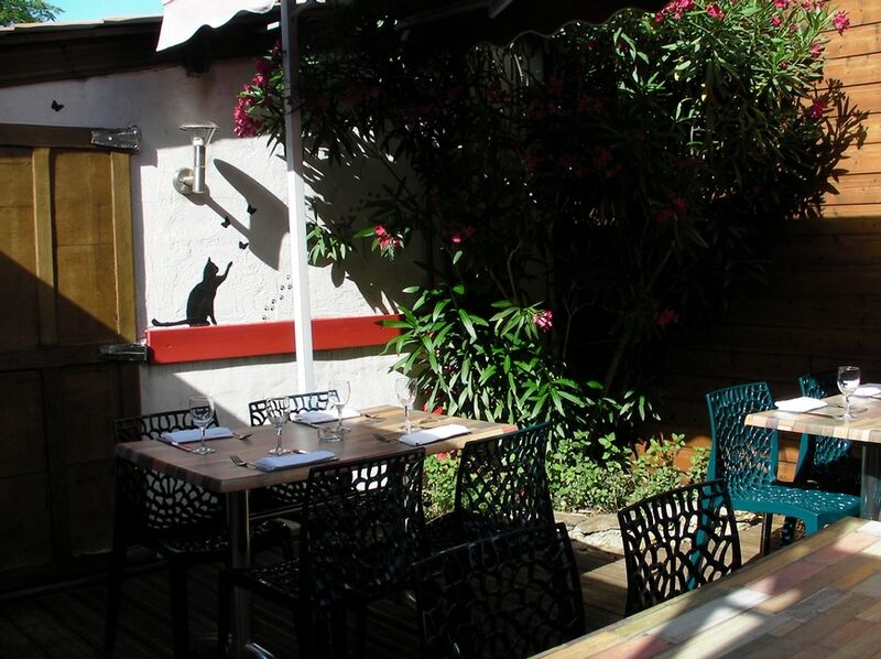 espace nature sur la terrasse