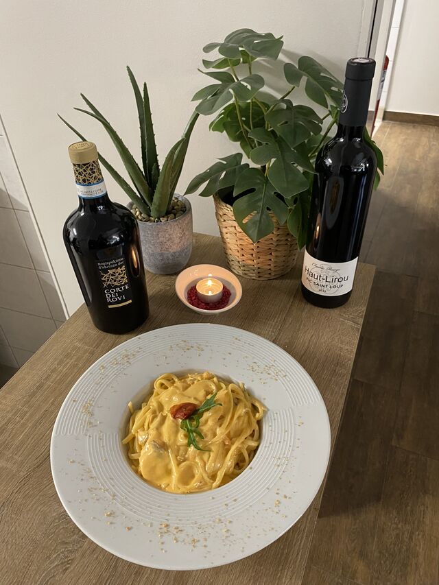 Linguinis au Saumon