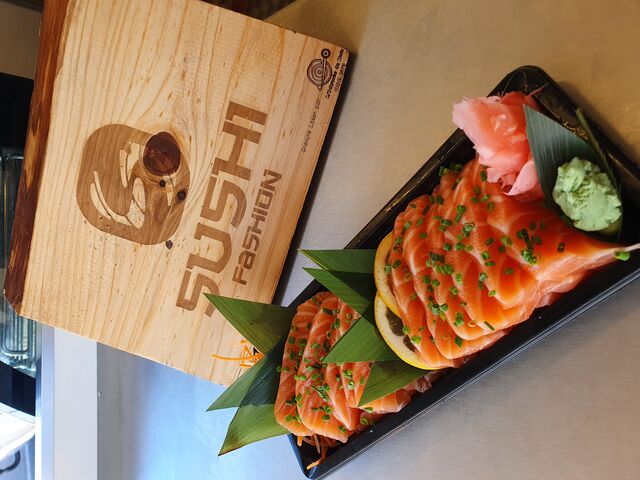 #sashimi saumon 