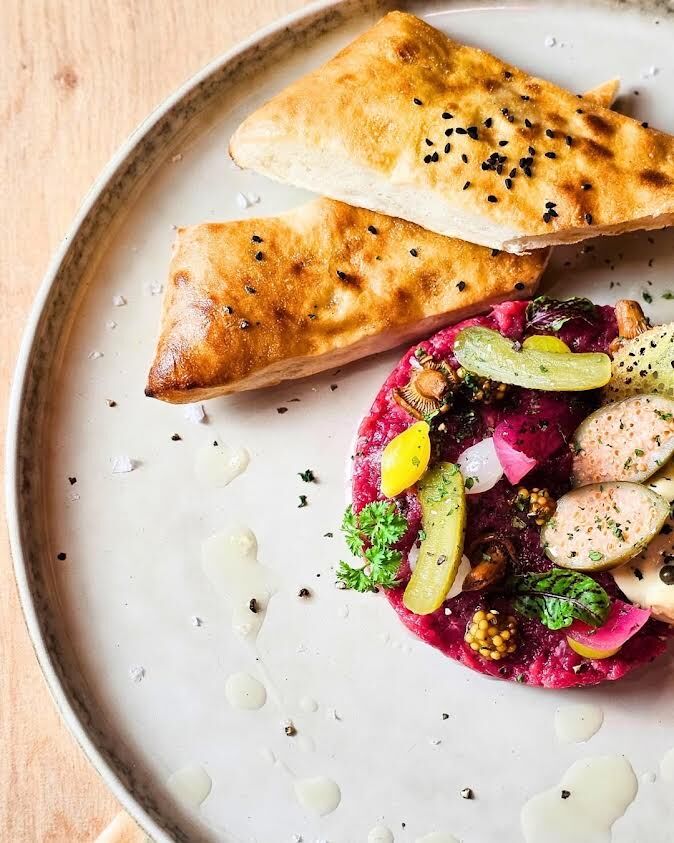 Tatar z polędwicy wołowej